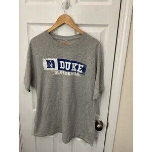 Duke Blue Devils Gray Graphic T-Shirt Unisex